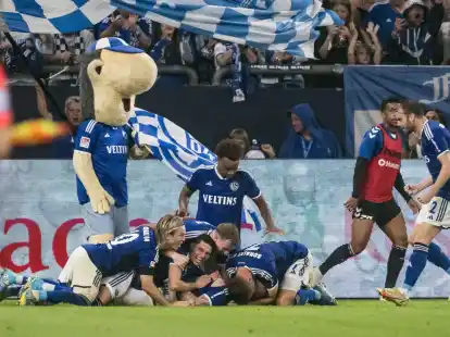 Nach einem 0:2-R&uuml;ckstand hat der FC Schalke 04 den 1. FC Magdeburg 4:3 geschlagen.