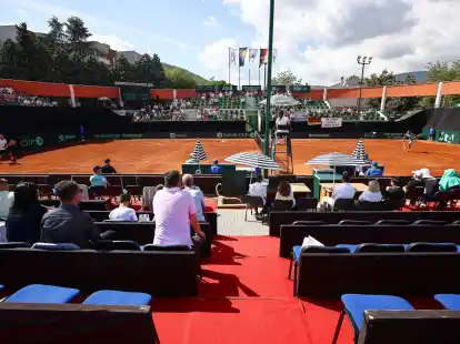 Beim Davis Cup tritt Deutschland gegen Bosnien Herzegowina an.