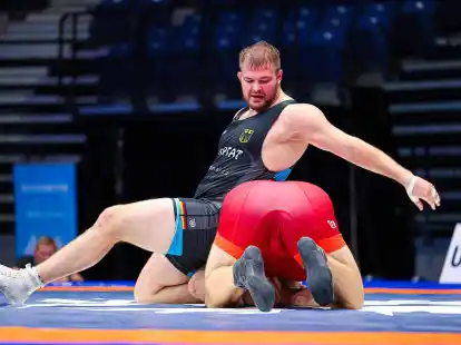 Zum Auftakt der WM 2023 in Belgrad entt&auml;uschte die deutsche Freistil-Riege um  Gennadij Cudinovic.