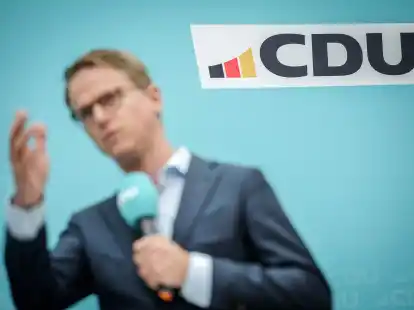&laquo;Die CDU wird wieder schwarz&raquo;, sagte Generalsekret&auml;r Carsten Linnemann.