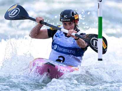 Verpasste den WM-Hattrick:&nbsp;Olympiasiegerin Ricarda Funk.