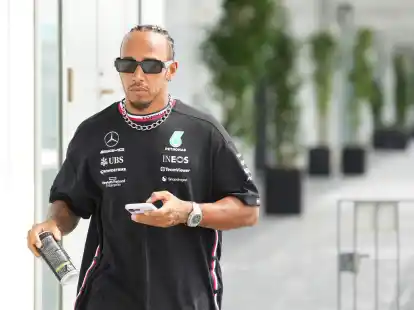 Lewis Hamilton hat als Dritter der Fahrerwertung nicht einmal halb so viele Punkte wie Verstappen.