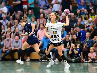Traf im R&uuml;ckspiel gegen Thessaloniki sechsmal f&uuml;r den VfL Oldenburg: Emilia Ronge