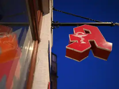 Eine Apotheke in Dresden:&nbsp;Heute schlie&szlig;en viele Apotheken die T&uuml;ren.