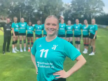 Neuzugang aus dem zweiten Frauen-Team: Neele Reinhardt von den Emder Volleys.
