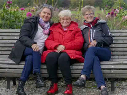 Die drei Gründerinnen von campus botanicus: (v.l.) Andrea Bierbaum, Christine Bahlo und Sylvia Knittel