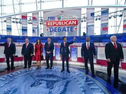 Bei der TV-Debatte gelang keinem der republikanischen Pr&auml;sidentschafts-Anw&auml;rter ein gro&szlig;er Moment.