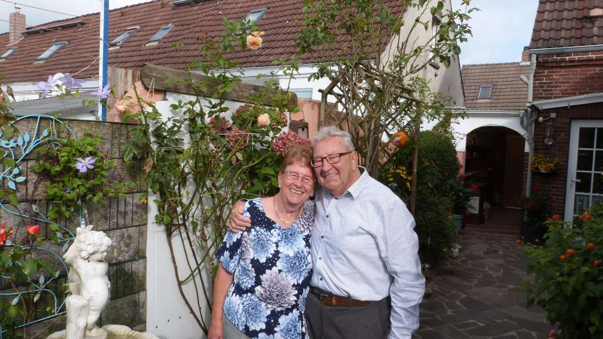 Goldhochzeit Ehepaar Cremer aus Wilhelmshaven hat gemeinsam viele