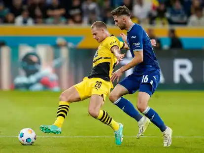 Der BVB&nbsp;sichert sich mit dem Sieg zumindest &uuml;ber Nacht die Tabellenf&uuml;hrung.