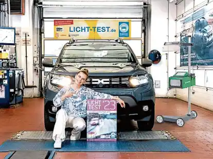 &bdquo;Blindfl&uuml;ge m&uuml;ssen nicht sein&rdquo;, meint auch Kim Truckenbrodt aus Berlin, Botschafterin vom Licht-Test 2023.