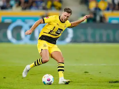 BVB-St&uuml;rmer Niclas F&uuml;llkrug traf bei der TSG 1899 Hoffenheim.