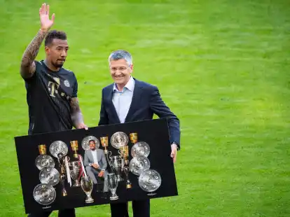 Kehrt J&eacute;r&ocirc;me Boateng (l) zum FC Bayern zur&uuml;ck?