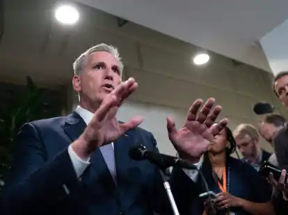 Kevin McCarthy steht unter den Republikanern in der Kritik.