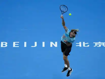 Verpasste in Peking das Finale: Alexander Zverev.