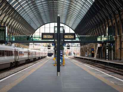 Die&nbsp;Lokf&uuml;hrer in&nbsp;Gro&szlig;britannien streiken.