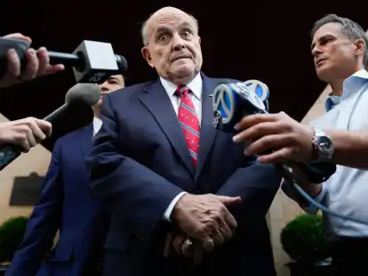 Rudy Giuliani beriet Trump w&auml;hrend dessen Amtszeit.