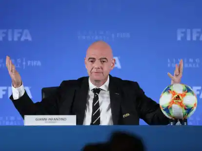 FIFA-Pr&auml;sident Gianni Infantino.