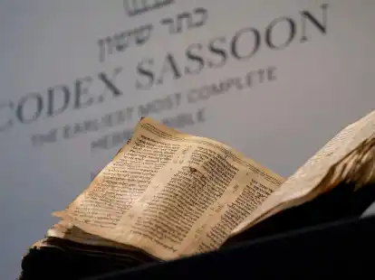 Die &auml;lteste bekannte fast vollst&auml;ndige hebr&auml;ische Bibel wird k&uuml;nftig in Tel Aviv ausgestellt.