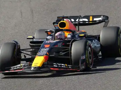 Max Verstappen aus den Niederlanden vom Team Red Bull in Aktion.