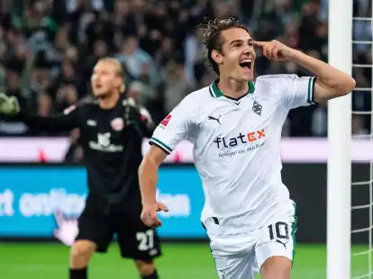 Gladbachs Torsch&uuml;tze Florian Neuhaus ist noch nicht wieder im DFB-Kader.