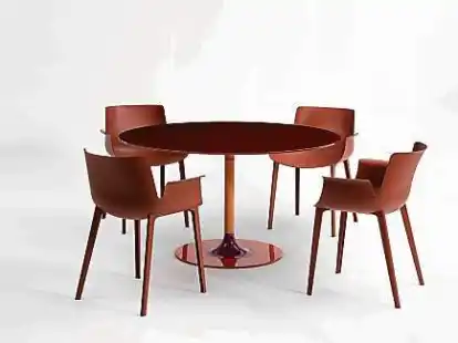 Rost- und Terrakottat&ouml;ne kommen in der Einrichtung in Trend.