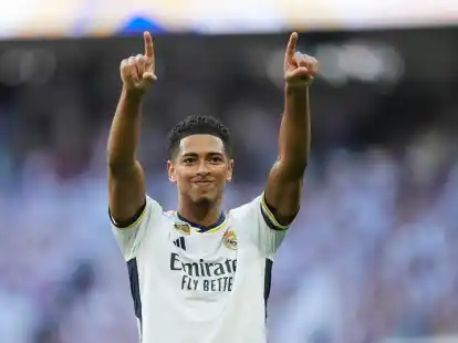 Jude Bellingham bescherte Real Madrid mit seinen Treffern den n&auml;chsten Sieg.
