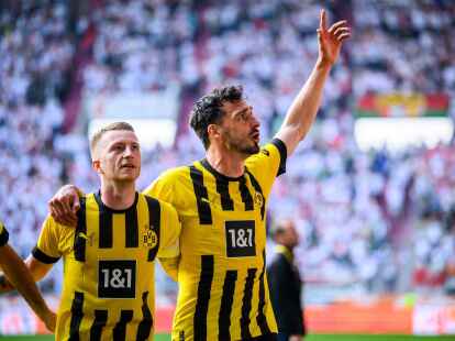 Marco Reus (l) und Mats Hummels zeigen derzeit starke Leistungen im BVB-Trikot.