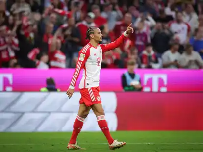 Einmal mehr stark: Auch gegen Freiburg ist Bayerns Leroy San&eacute; entscheidend.