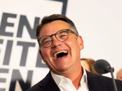 Hat als Wahlsieger Grund zur Freude:&nbsp;Boris Rhein (CDU), Ministerpr&auml;sident von Hessen.