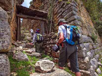 Die Festung Ku&eacute;lap liegt im Herzen der Amazonas-Region in Peru und kann nach l&auml;ngerer Restaurierung jetzt wieder erklommen werden.