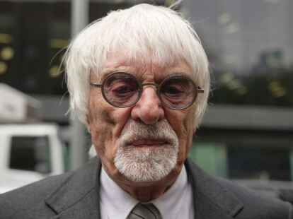 Bernie Ecclestone trifft zu einer Anh&ouml;rung vor dem Southwark Crown Court ein.