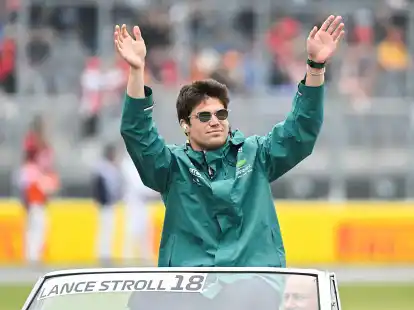 Lance Stroll kommt nach seinem Wutausbruch in Katar glimpflich davon.