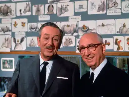 Walt (l) und Roy Disney im Jahr 1967.