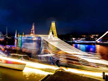 Impressionen von der Lampionfahrt auf dem Gallimarkt in Leer