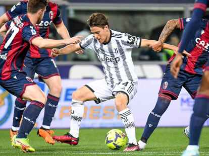 Juve-Profi Nicol&ograve; Fagioli (M) wurde f&uuml;r sieben Monate gesperrt.