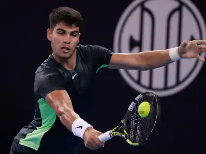 Kann nicht am Turnier in Basel teilnehmen: Carlos Alcaraz.