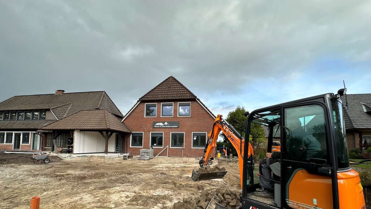 Ehemalige Gaststätte Claußen in Nuttel: Bohmann baut moderne Wohnungen ...