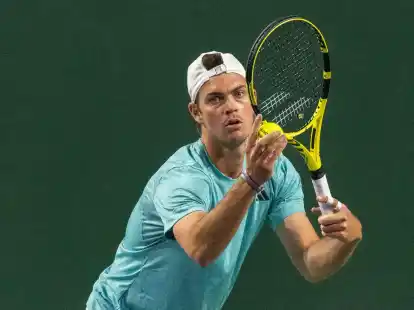 Maximilian Marterer trifft im Halbfinale von Antwerpen auf Alexander Bublik.