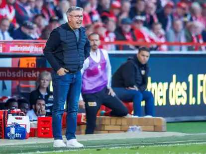 Union-Trainer Urs Fischer hat mit seiner Mannschaft die letzten acht Spiele allesamt verloren.