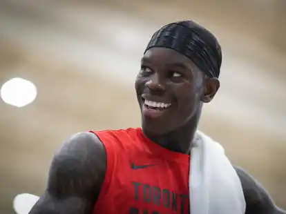 Dennis Schr&ouml;der spielt in der NBA f&uuml;r die Toronto Raptors.