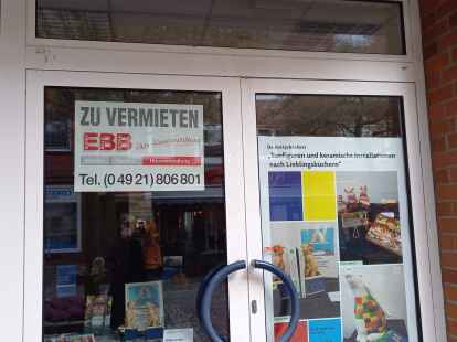 War zwischenzeitlich ein Pop-up-Store und steht jetzt leer: das ehemalige Haushaltswarengesch&auml;ft van Hoorn.