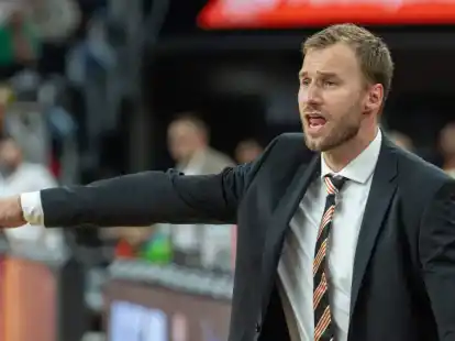 Er war mit seinem Team bei Turk Telekom Ankara zu Gast: Ulms Trainer Anton Gravel.