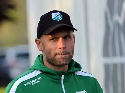 Trainer Steffen Bury vom BV Garrel