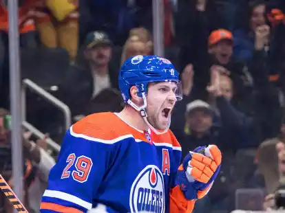 Leon Draisaitl und die Edmonton Oilers kassierten die sechste Niederlage im siebten Saisonspiel.