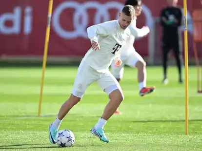 Joshua Kimmich ist einer der F&uuml;hrungsspieler des FC Bayern.