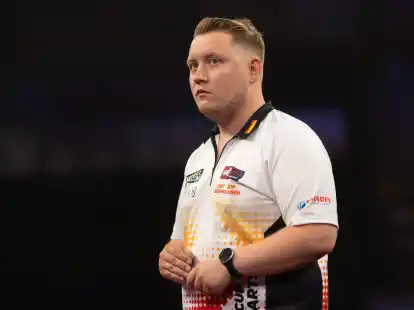 Darts-Profi Martin Schindler orientiert sich an Stars wie Michael van Gerwen oder Gerwyn Price.