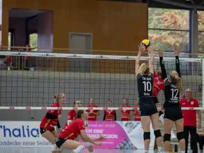 Ohne vorherigen Krimi geht der TVC zurzeit selten vom Platz. Das wei&szlig; Fabio Bartolone (rechts) genau.