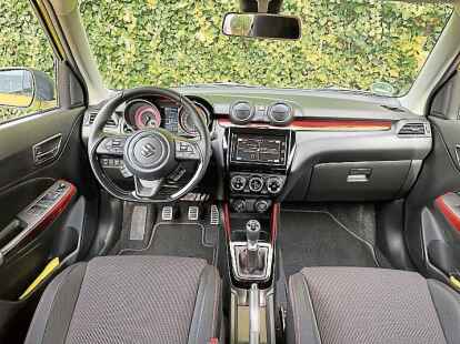 Gute Rundumsicht und Ausstattung: Das Infotainmentsystem bietet Navigation und schnelle Smartphoneintegration.