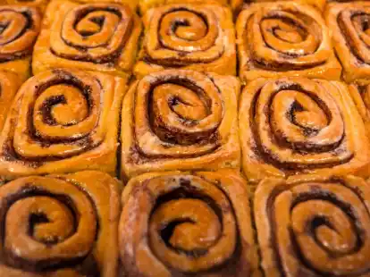 Zimtschnecken sind derzeit voll im Trend.