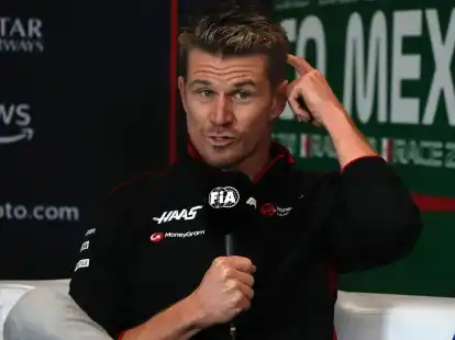 Dem Haas-Team von Nico H&uuml;lkenberg droht eine Millionen-Einbu&szlig;e.